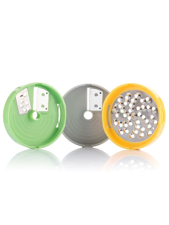 Gemüse-Spiralschneider & Reibe, 3-in-1