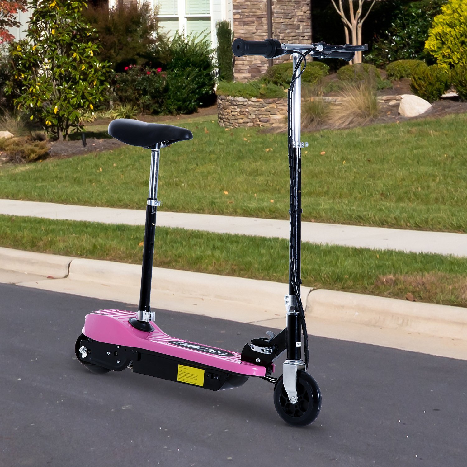 Patinete elétrico dobrável Homcom para crianças