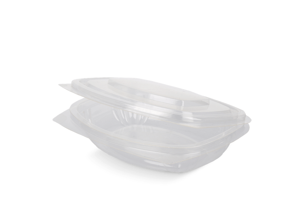 Saladebakje met klapdeksel 250 ml BIO