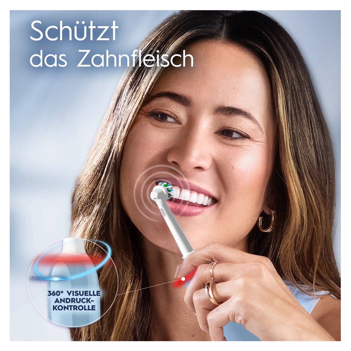 Oral-B Pro 3 3000 Cross Action Blue JAS22 elektrische Zahnbürste