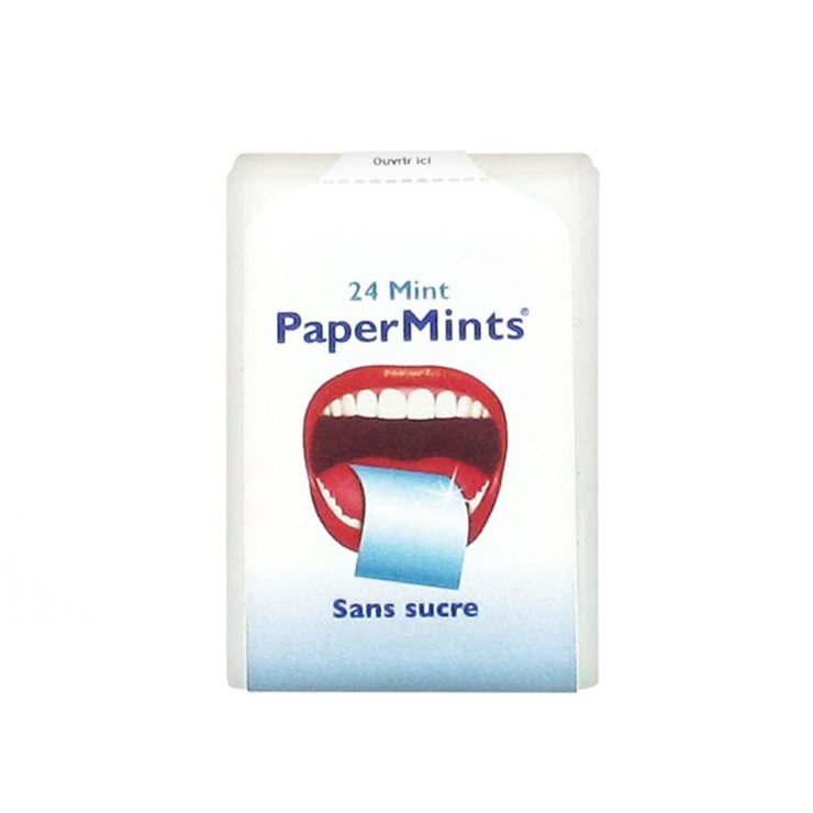 Feuilles Haleine Fraiche Sans Sucres X24 papermints