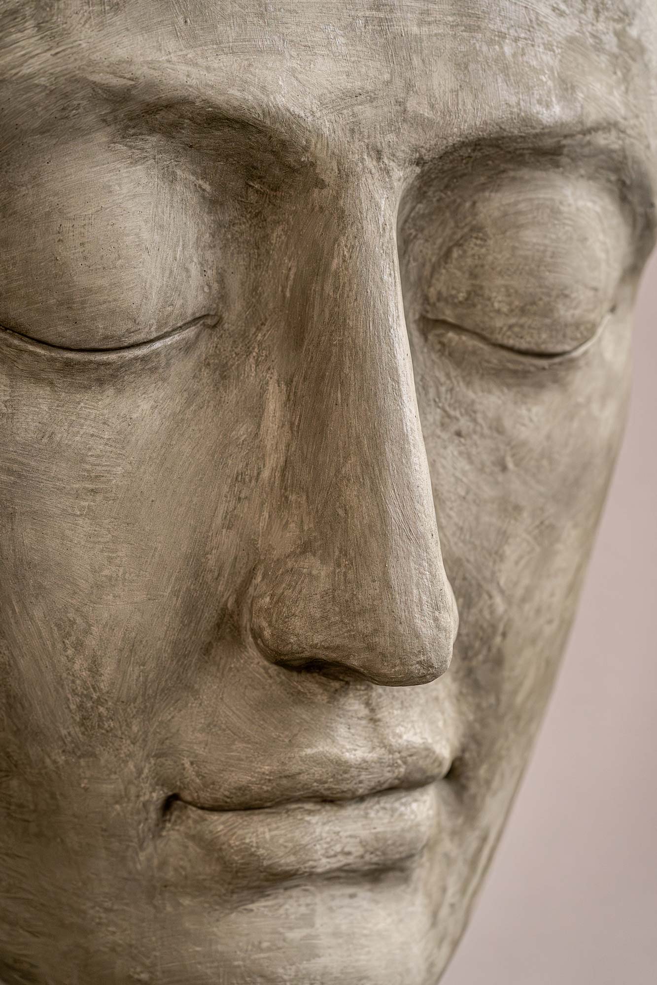 Betonskulptur 'Visage', H 120 cm, B 50 cm, L 60 cm günstig bestellen
