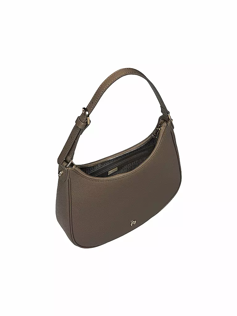 AIGNER Ledertasche - Hobo Bag DIADORA Medium grau