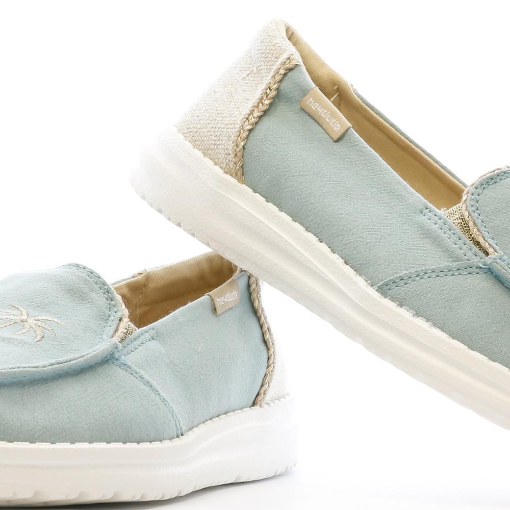Hey Dude Chaussures Bleu Femme Hey Dude Lena