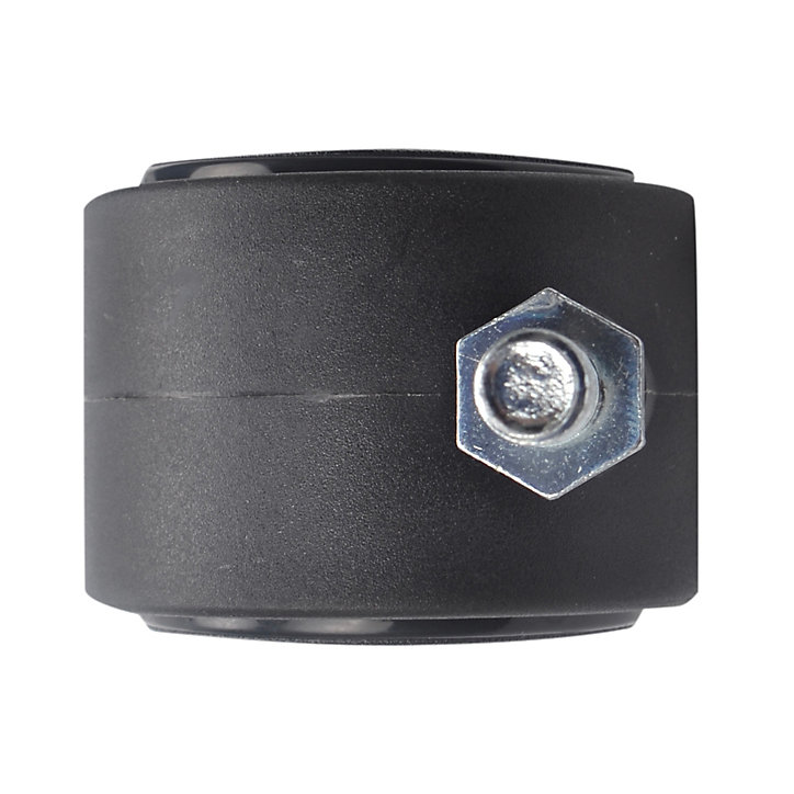 Roulette jumelée pivotante sans frein ø40 mm, tige filetée 8 x 15 mm, charge max 30kg