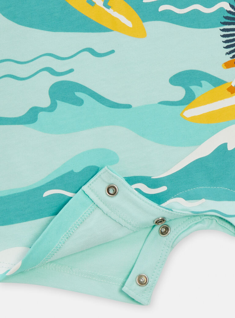 Combinaison à animation plage pour bébé garçon