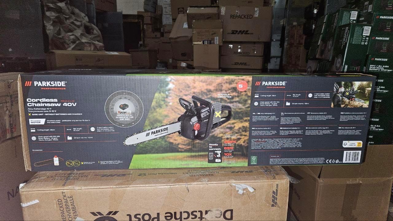 PARKSIDE PERFORMANCE® 40V Akku-Kettensäge »PPKSA 40 Li« ohne Akku und Ladegerät