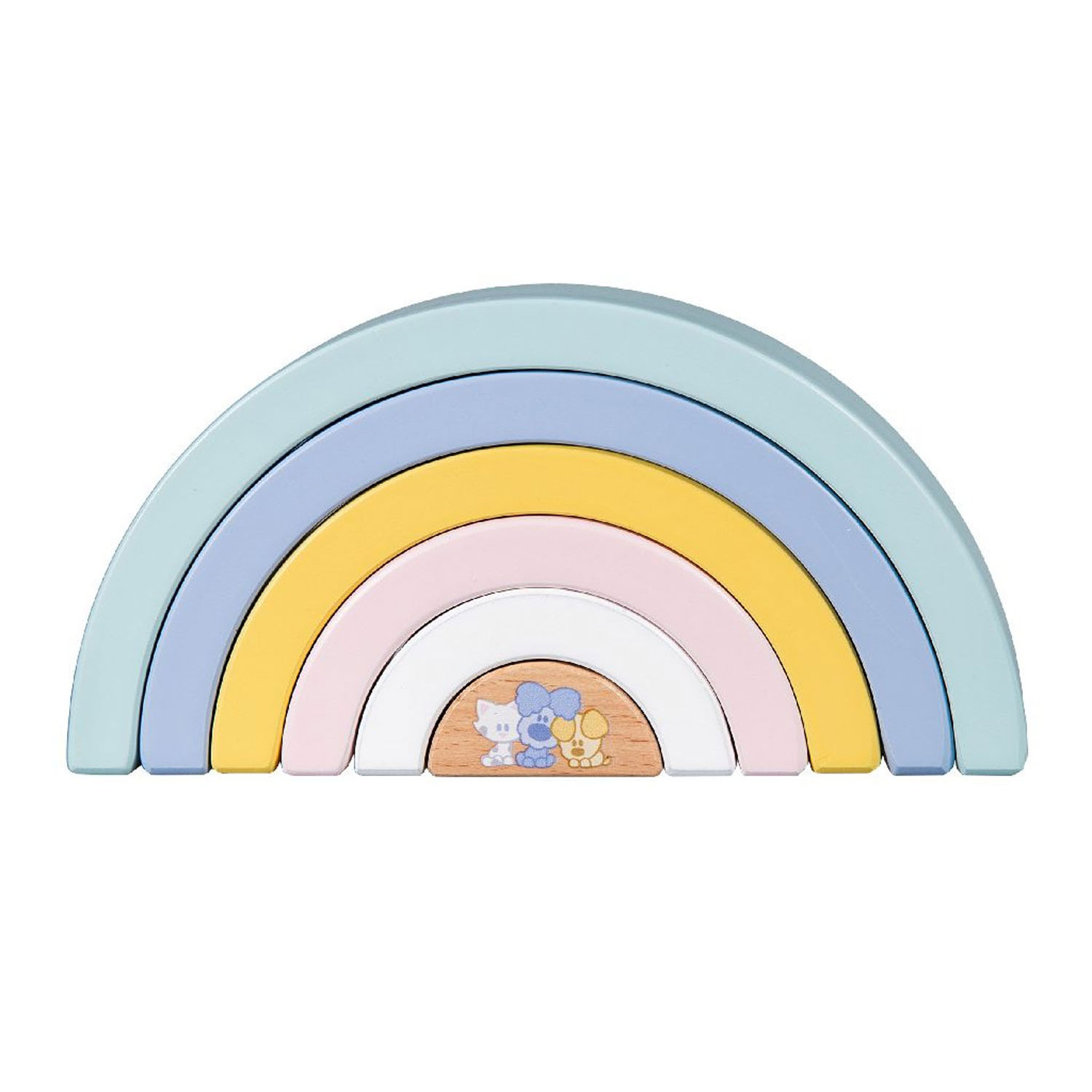 Woezel en Pip Baby Regenboog