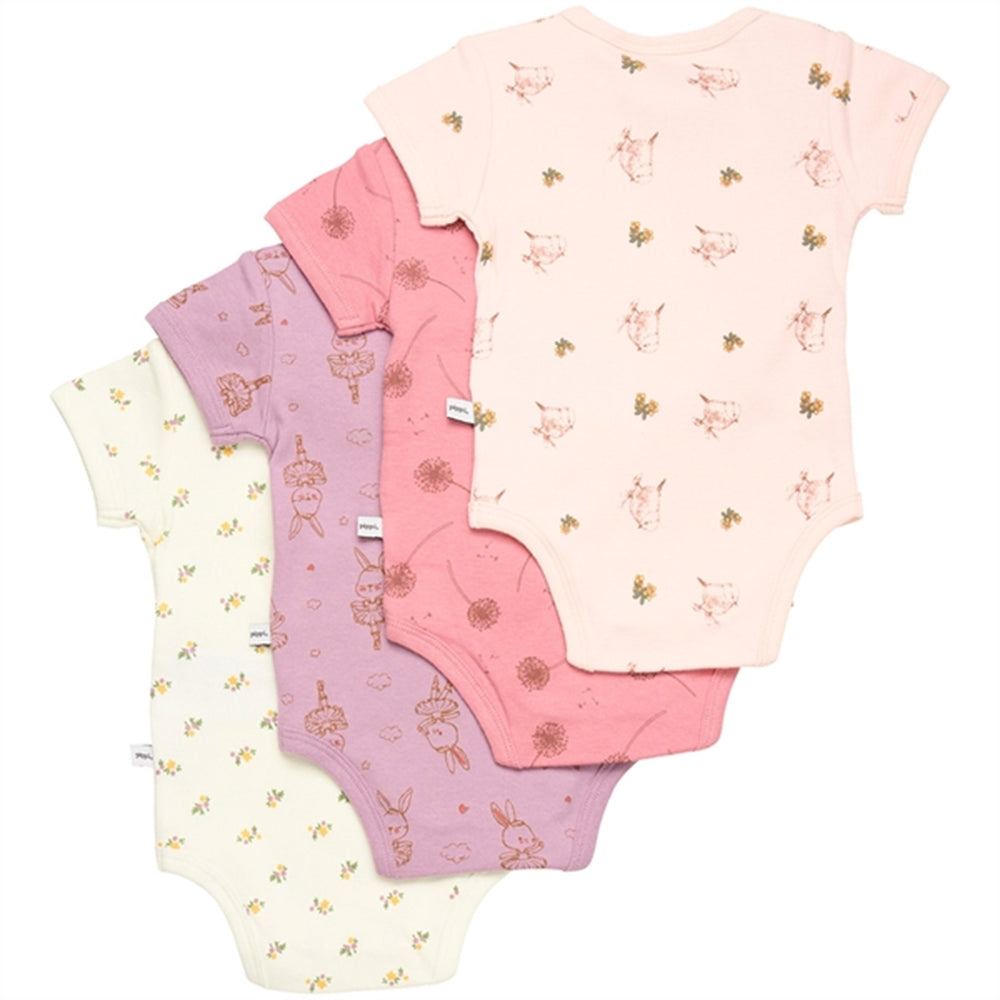 Body AO-printed 4-pak Dusty Rose - Pippi
