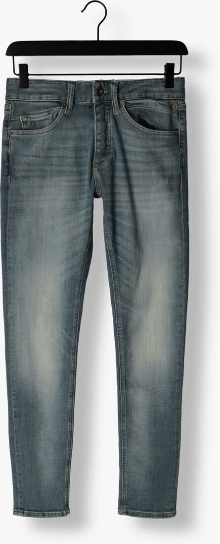 CAST IRON blauwe cast iron slim fit jeans riser slim blue green ocean