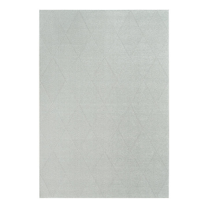 Laagpolig vloerkleed - Upton Grijs 2121 | Inspirerend