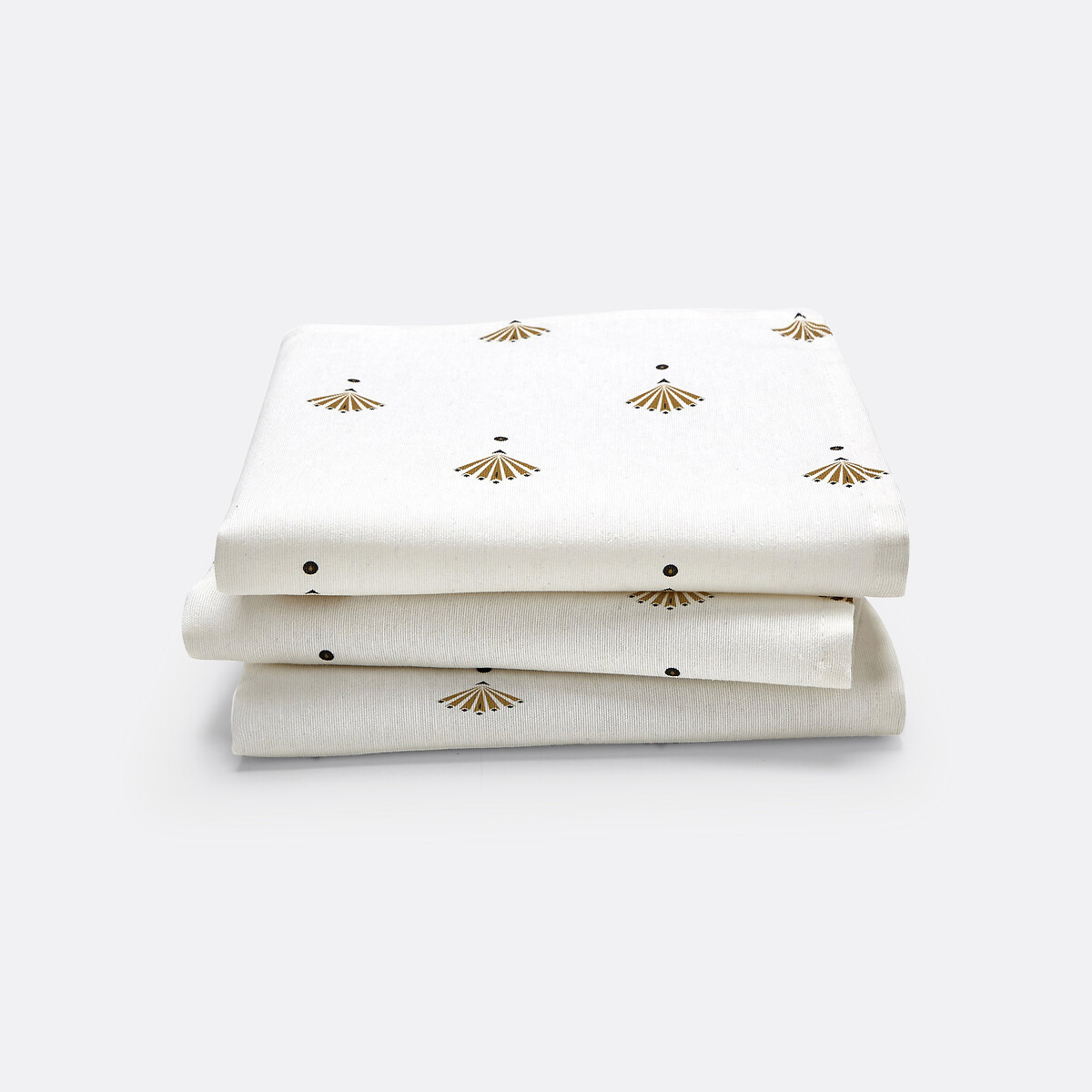 LA REDOUTE INTERIEURS<br>Conjunto de 3 guardanapos Leque