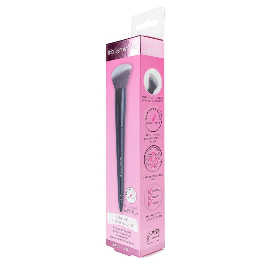 Brushworks No. 7 Angled Blush Brush