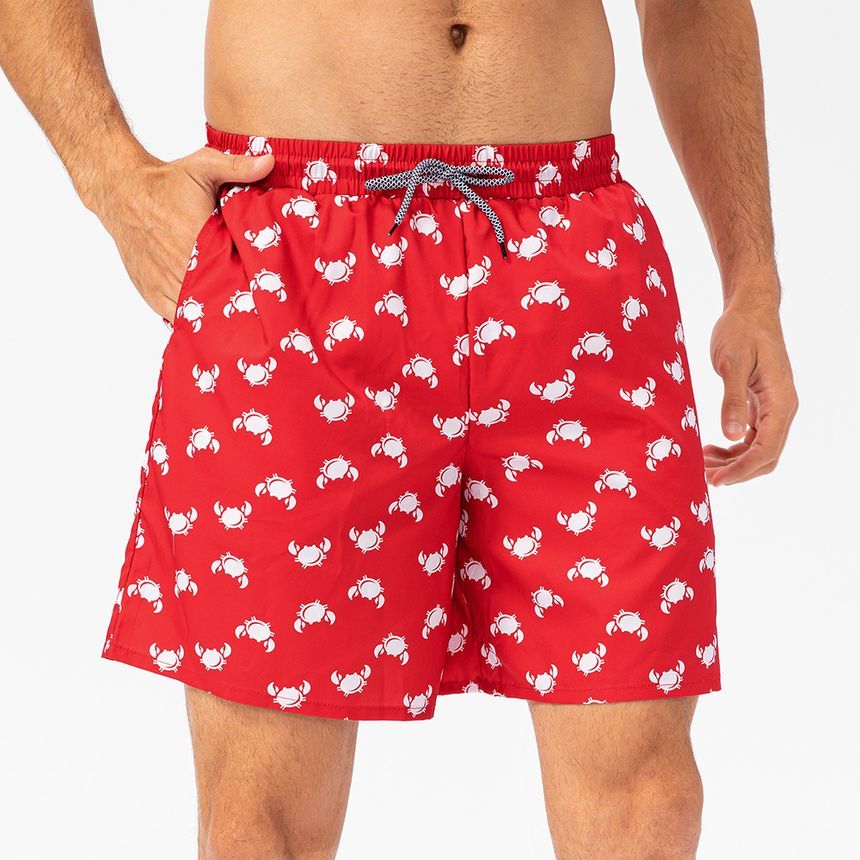 FoxFlair - Snel drogende strandshort met trekkoordtaille