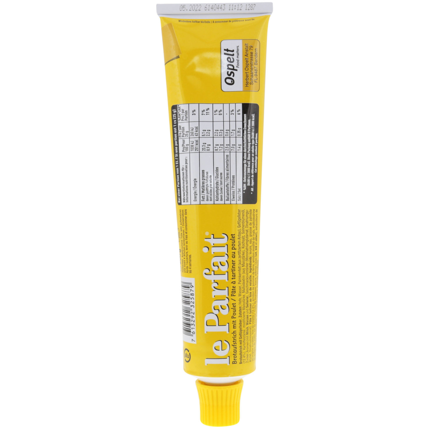 Le Parfait Brotaufstrich mit Geflügelleber