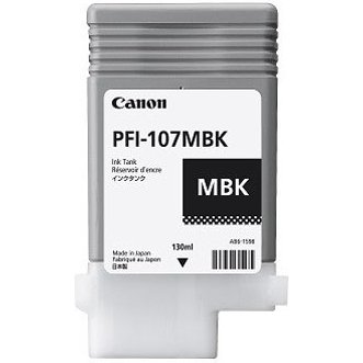 Canon PFI-107MBK cartouche d'encre 1 pièce(s) Original Noir mat