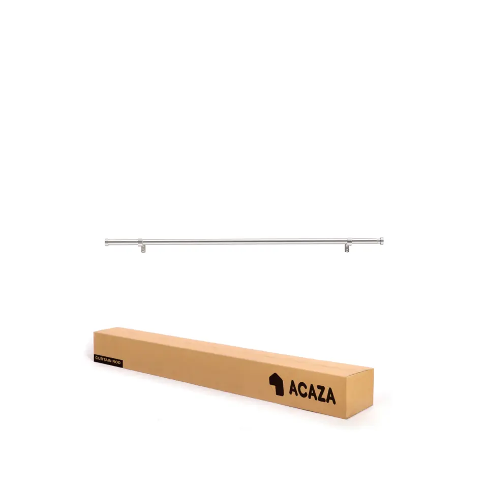 Uitschuifbare Gordijnroede - Aanpasbaar - Stang van 90-170 cm - Zilver