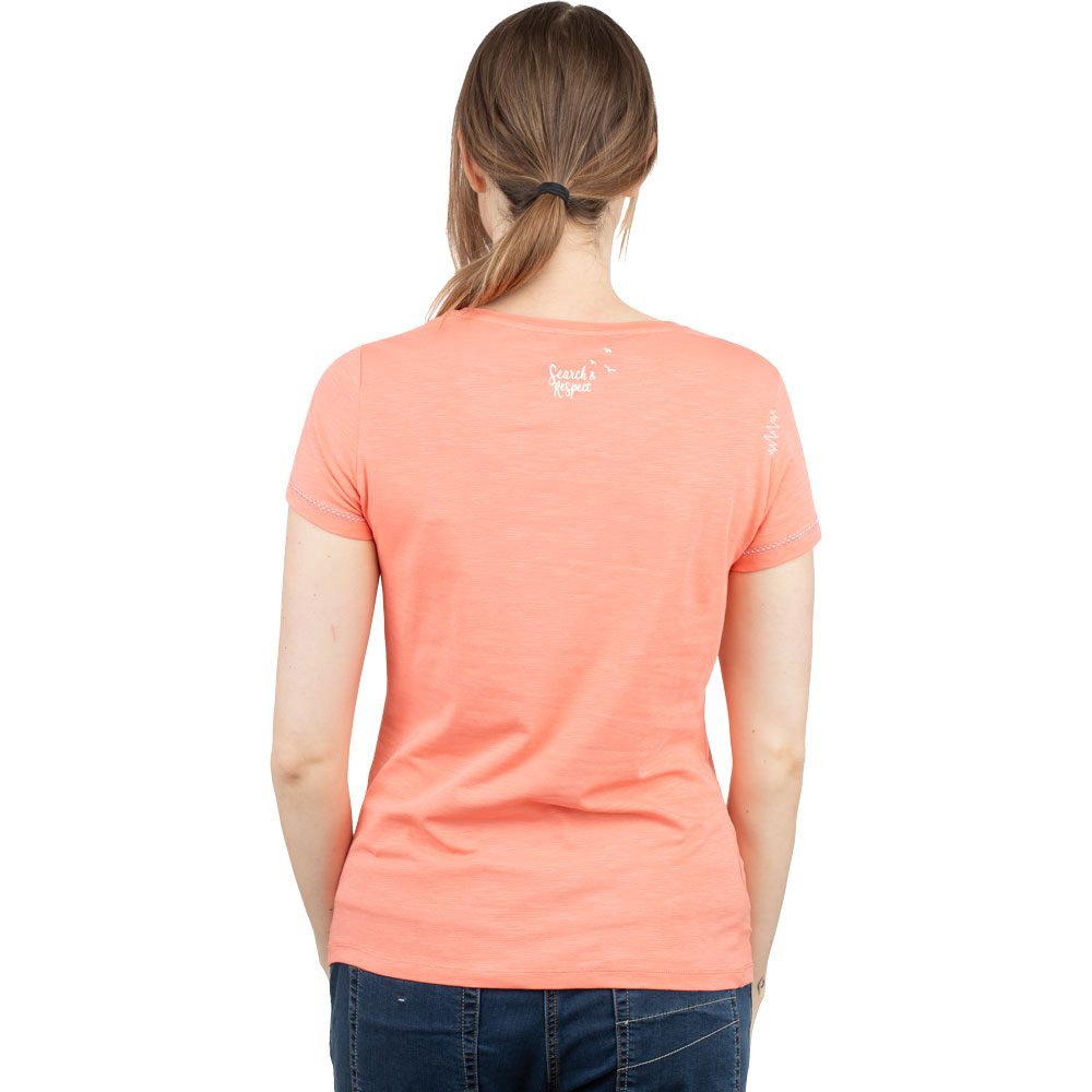 Chillaz Gandia Mountainbike Flowers T-Shirt Damen coral