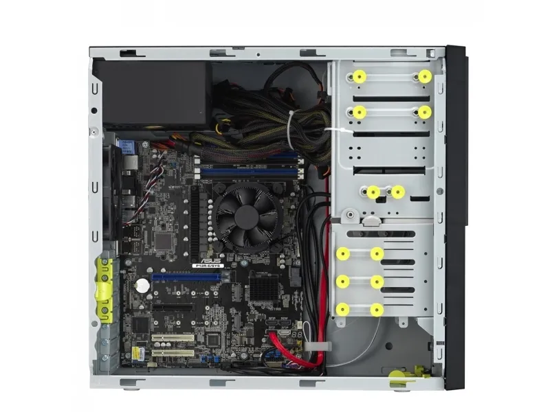 ASUS TS100-E11-PI4 - Server - tower envejs - uden CPU - RAM 0 GB - ingen HDD - AST2600 - Gigabit Ethernet - intet OS - skærm: ingen - sort