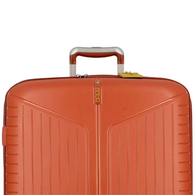 Valise rigide extensible Évaé 66 cm Terracotta