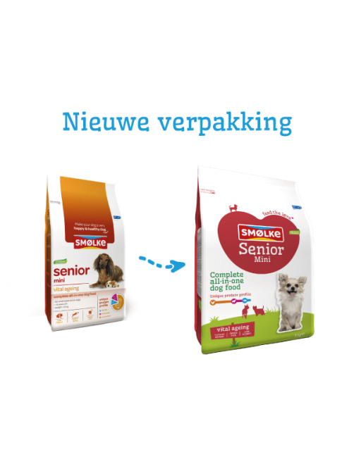 Smolke Senior Mini Kip&Lam&Vis - Hondenvoer