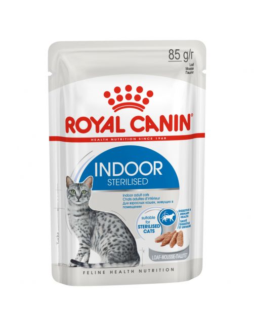 Royal Canin Indoor In Gravy - Kattenvoer - 85 g Bonuspack