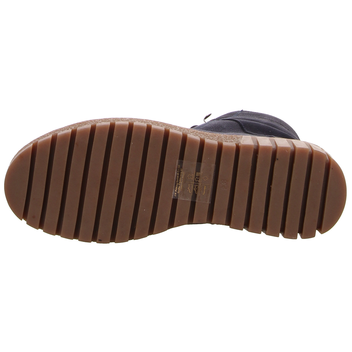 Pölking Stiefelette blau