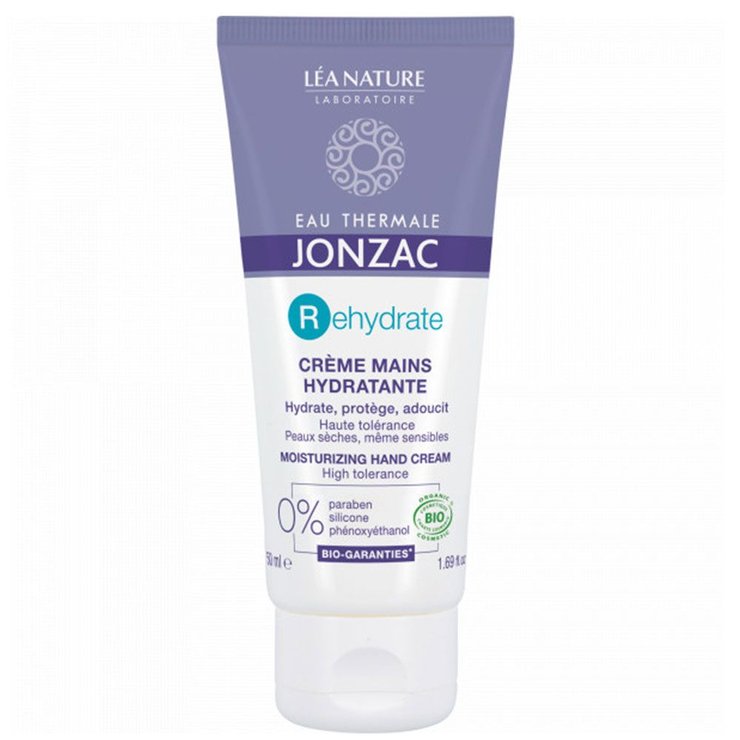 Creme Mains Ultra Hydratante Bio Rehydrate Peaux Seches 50ml Eau thermale Jonzac