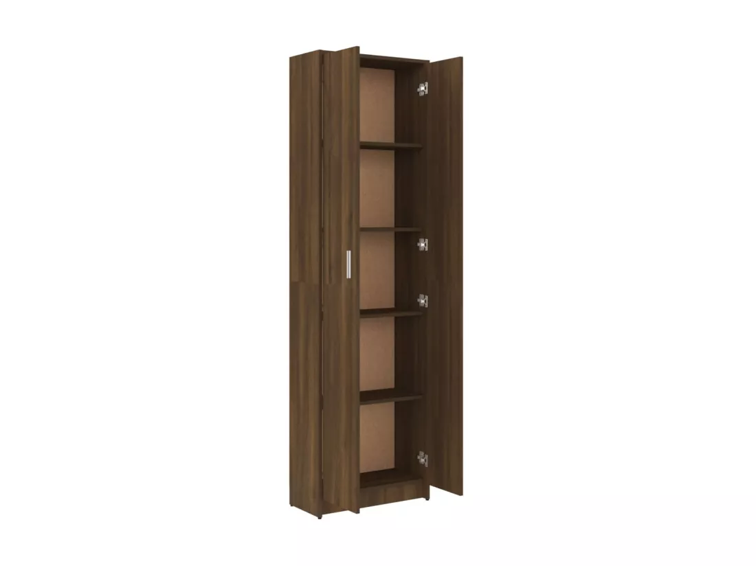 Garde-robe couloir Chêne marron 55x25x189 Bois d'ingénierie
