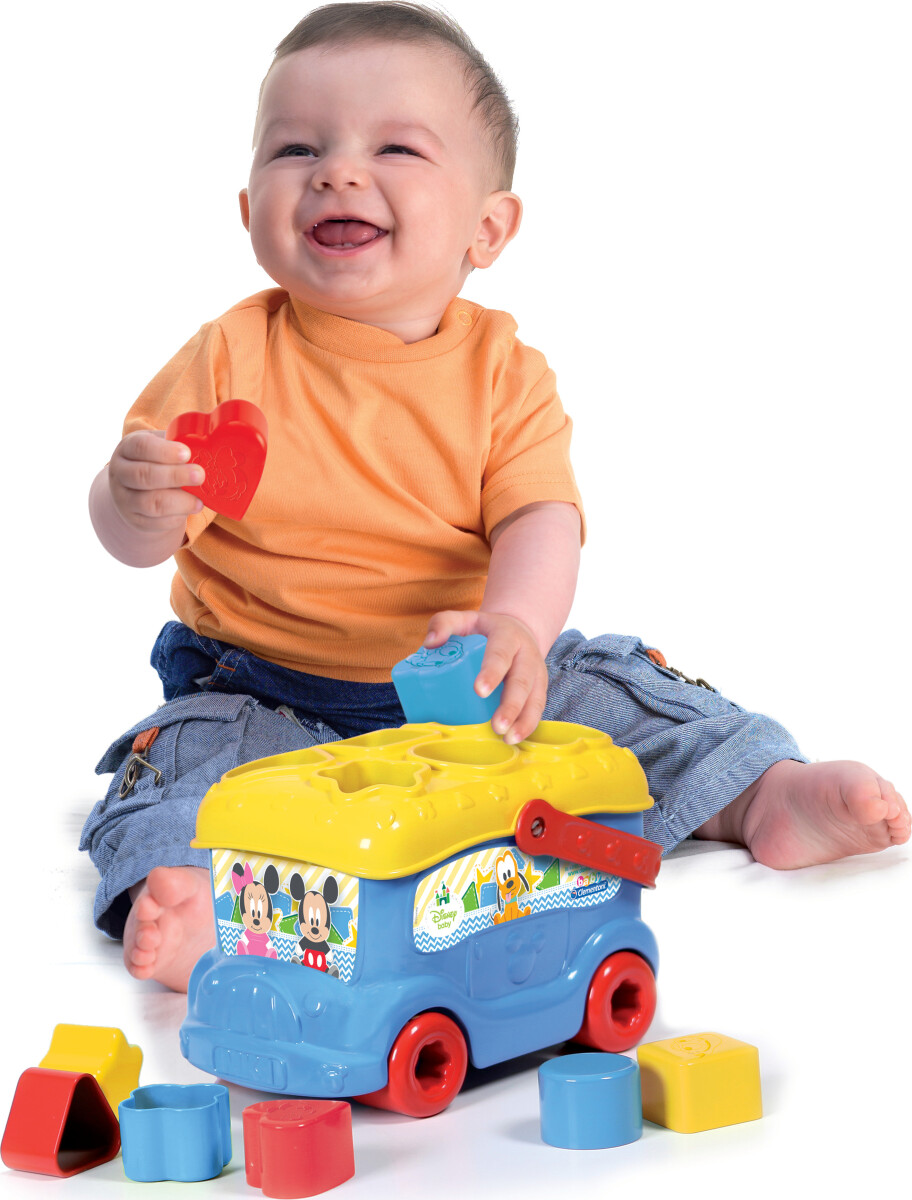 Disney Baby - Mickey Mouse Bus Puttekasse - Baby Clementoni