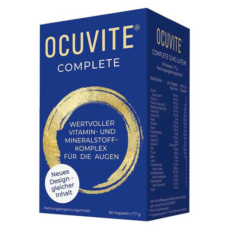 Ocuvite Complete 12 mg Lutein, 60 St