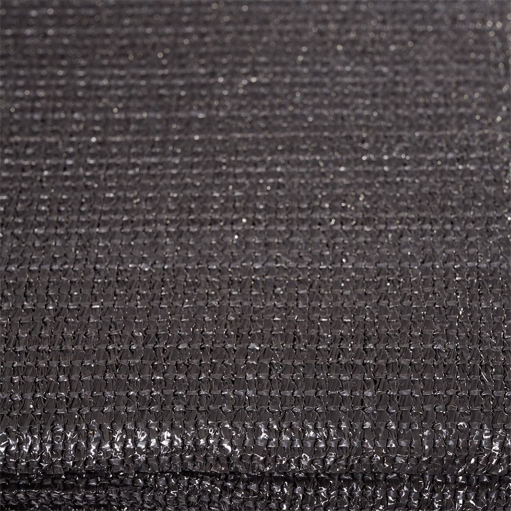 Brise vue toile gris foncé avec oeillets L.500xH.150cm