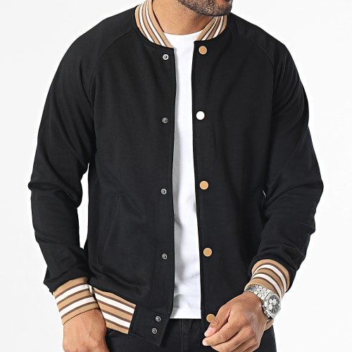Veste Teddy Noir