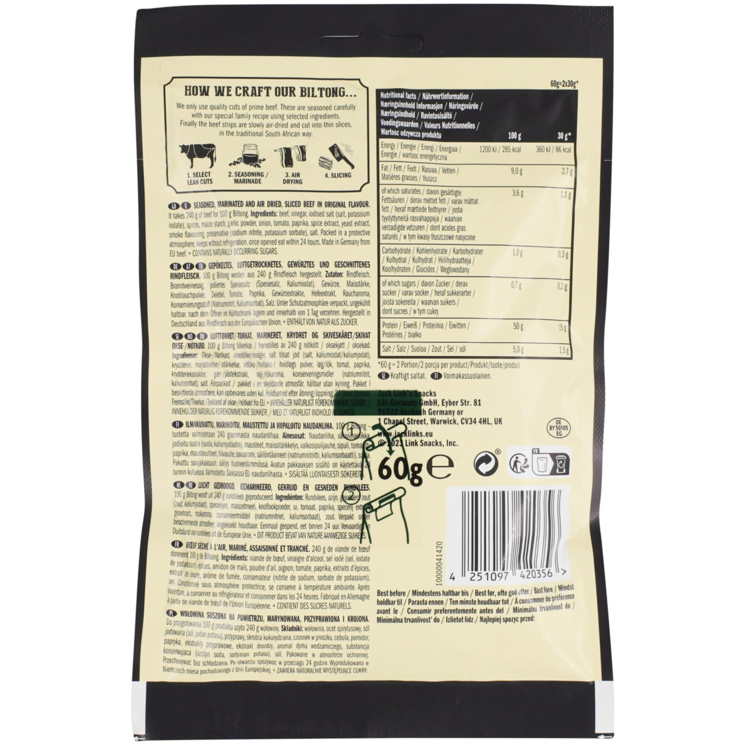 Jack Link's Biltong