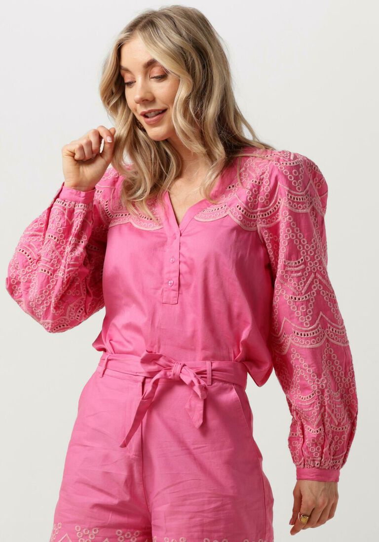 FREEBIRD roze freebird blouse bauke
