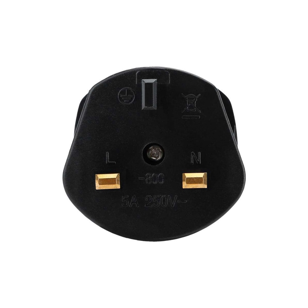 4x Socket Adapter Travel Converter (uk type g til usa)