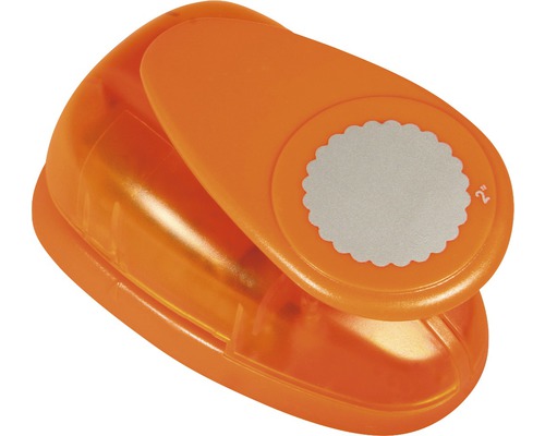 Motiefpons: Rond met sierrand, 5,0 cm ø
