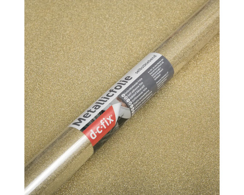 dc-fix® Zelfklevende folie Metallic Glitter Goud 67,5x200 cm