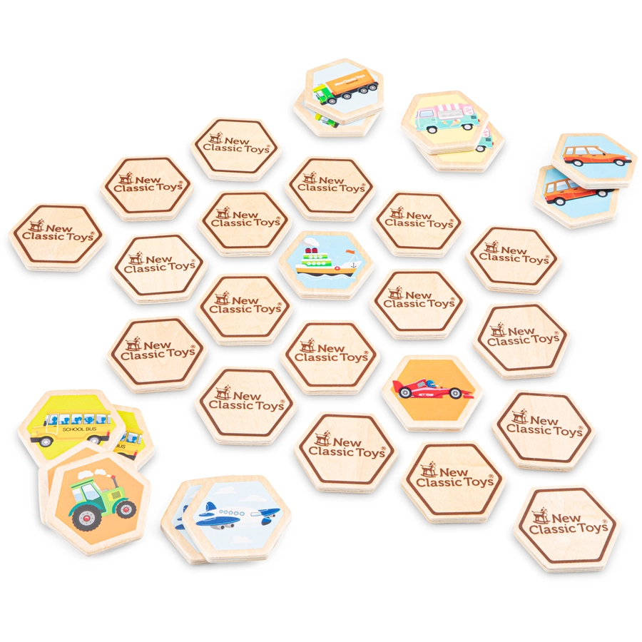 New Classic Toys Memory - Fahrzeuge
