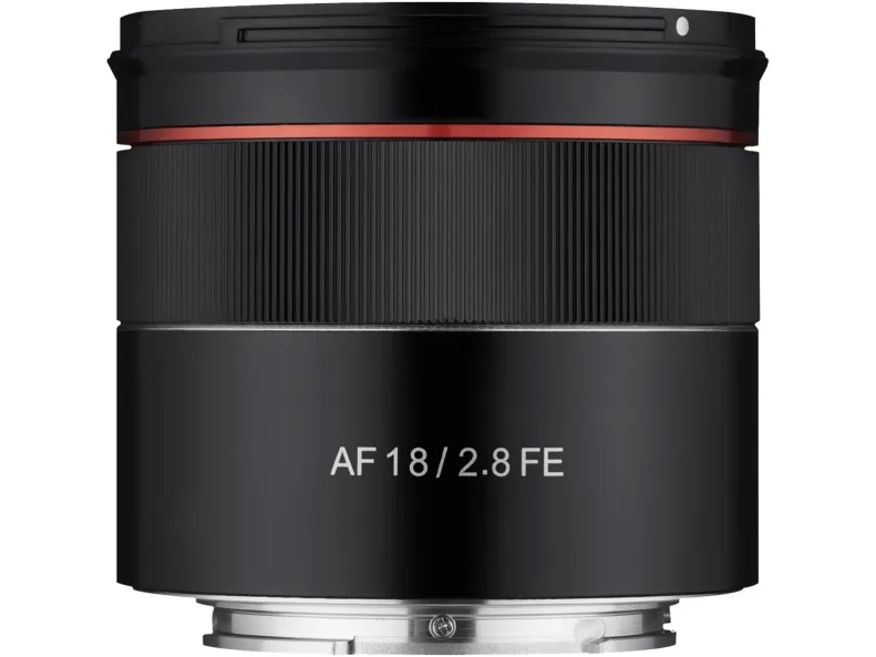 Samyang AF - Vidvinkel objektiv - 18 mm - f/2.8 FE - Sony E-mount - for Sony Cinema Line; a VLOGCAM; a1; a1 II; a6700; a7 IV; a7C; a7C II; a7CR; a7R V; a9 III