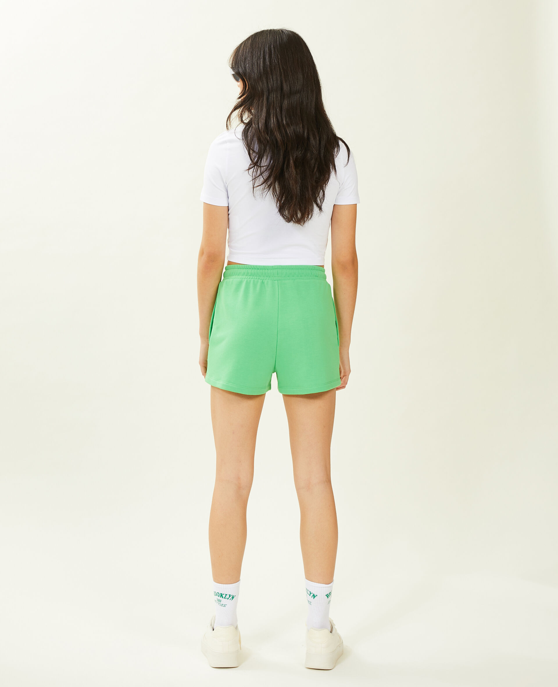Short en molleton - Vert