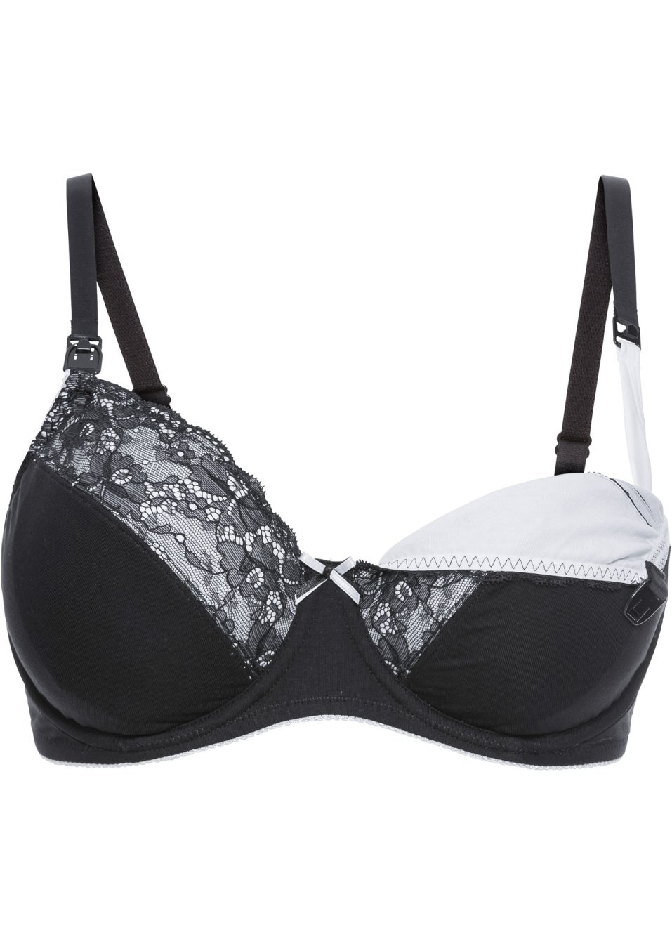 Soutien-gorge d'allaitement avec armatures en coton