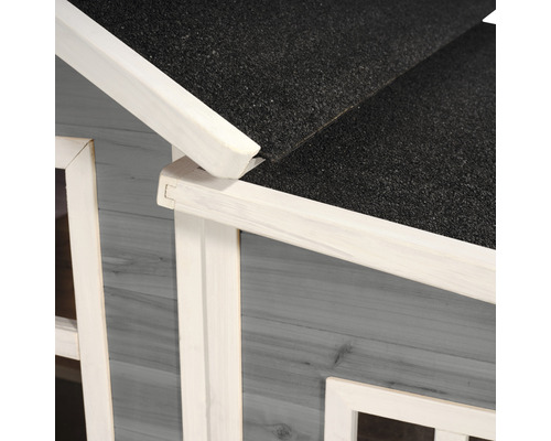 EXIT Loft 150 speelhuis, 159 x 188 x 149 cm, hout, grijs