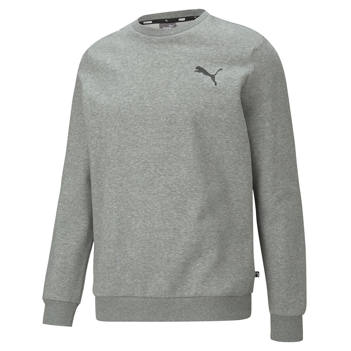 PUMA<br>Suéter de gola redonda com logo pequeno essencial