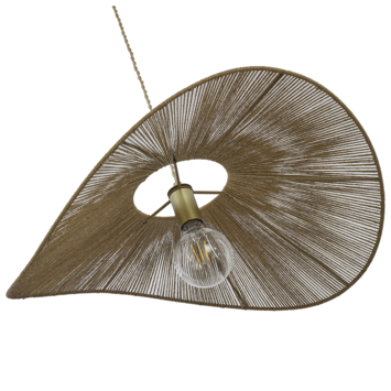 KARWEI hanglamp Inez naturel ø60x16cm