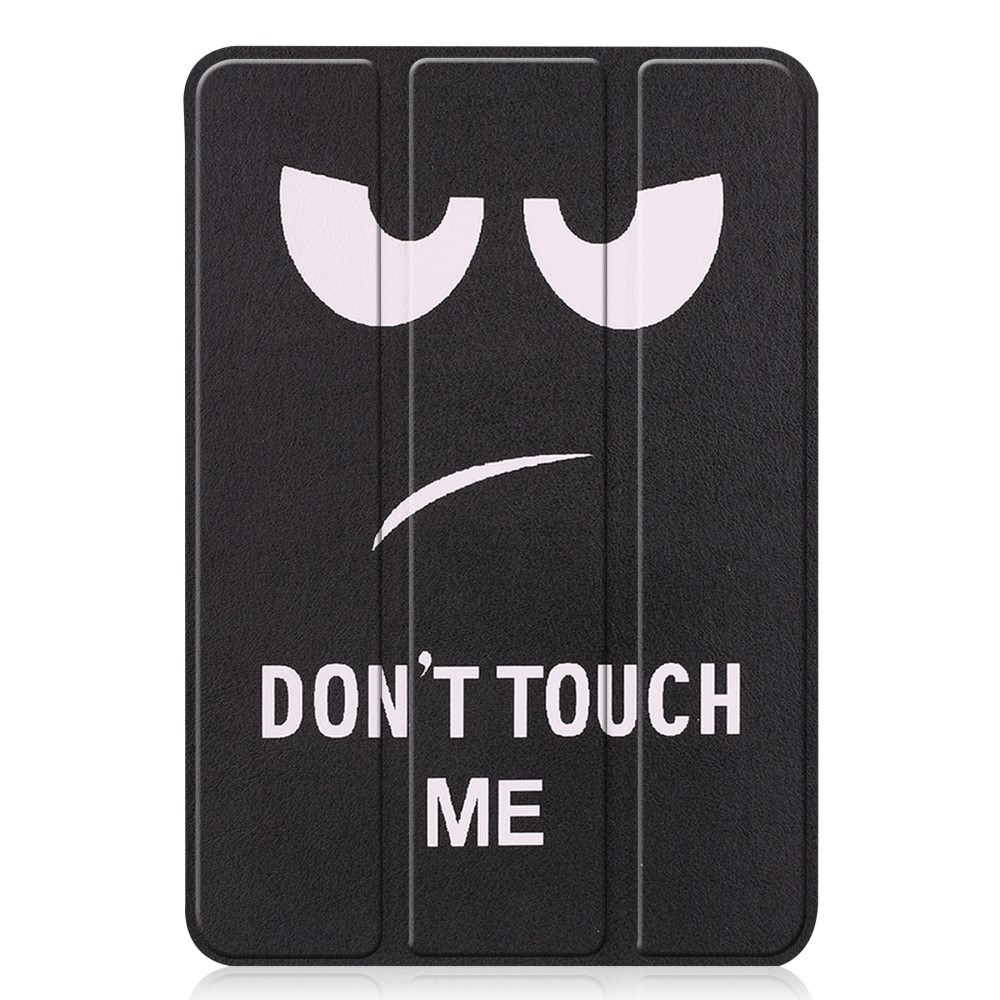 iPad Mini 7 (2024) / Mini 6 (2021) Leder Tasche Smart Cover Schutzhülle - Don't Touch Me