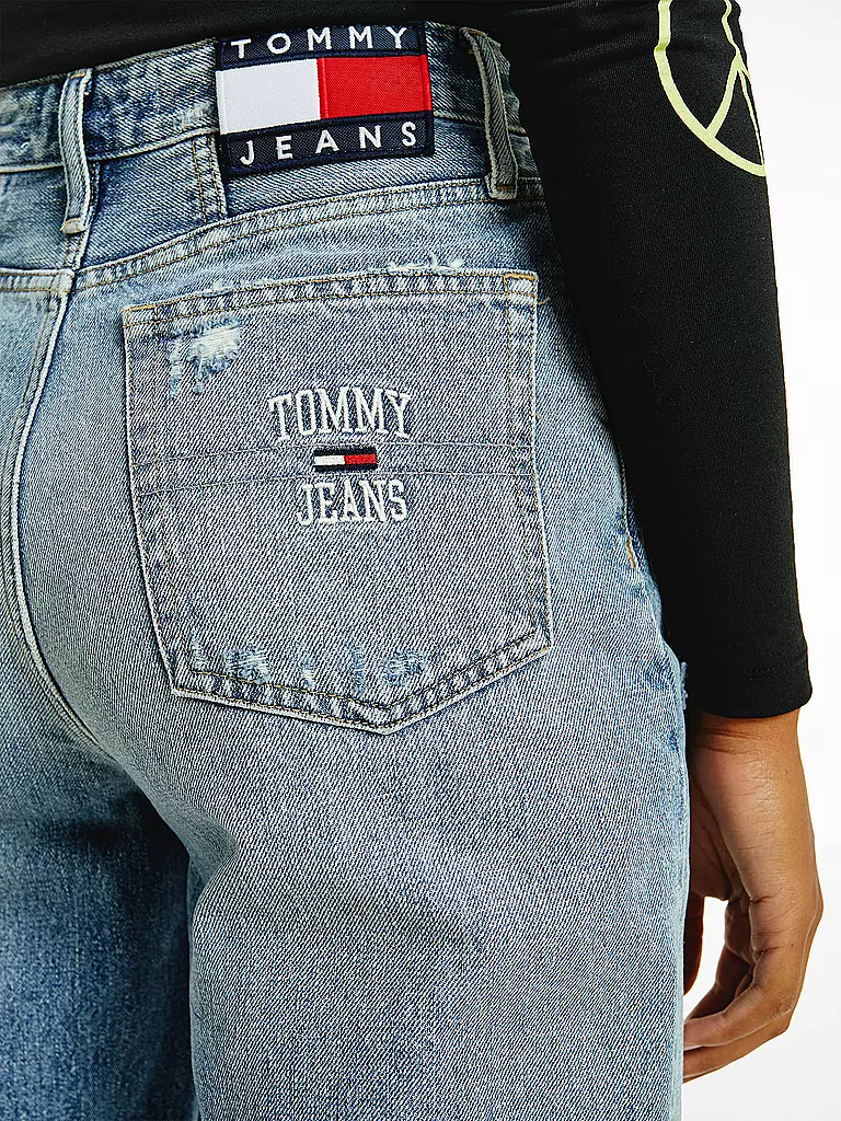 TOMMY JEANS Jeans Mom Fit blau