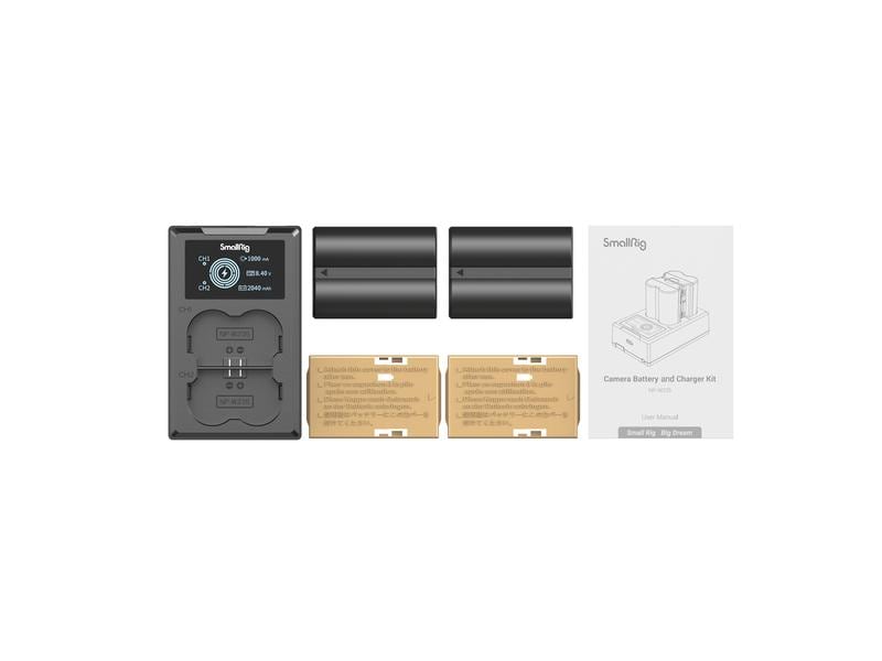 Smallrig Digitalkamera-Akku NP-W235 Akku und Charger Kit Akku und Charger Kit NP-W235 für Fujifilm Kameras