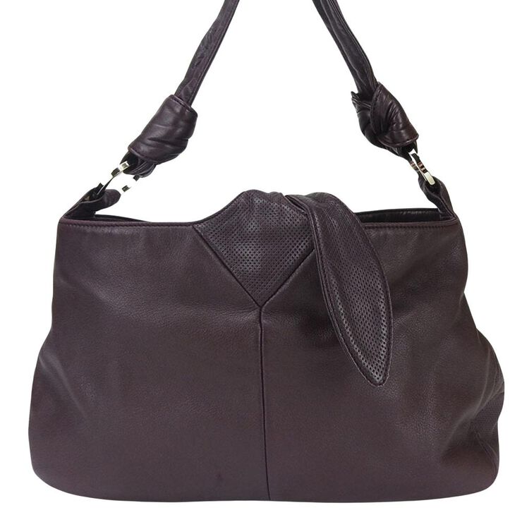 Loewe Vintage Loewe Shoulder Bag Purple
