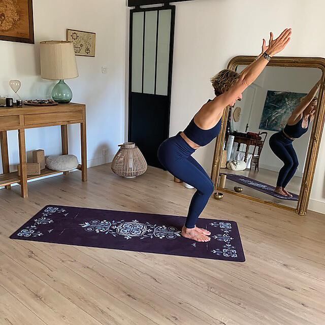 YOGOM - TAPIS DE YOGA PERFORMANCE TOUCAN VERT